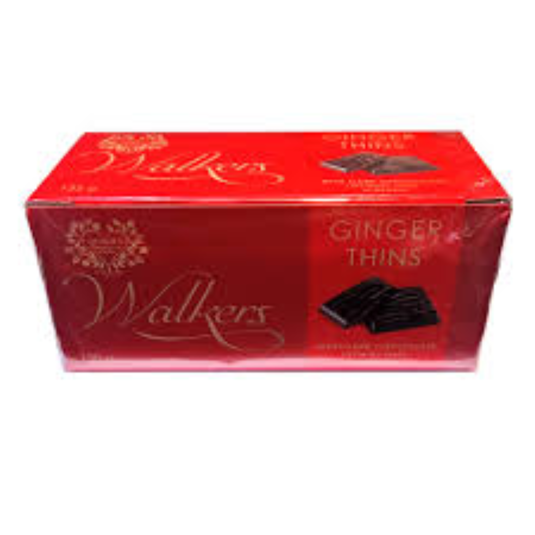 WALKERS GINGER THINS 135G